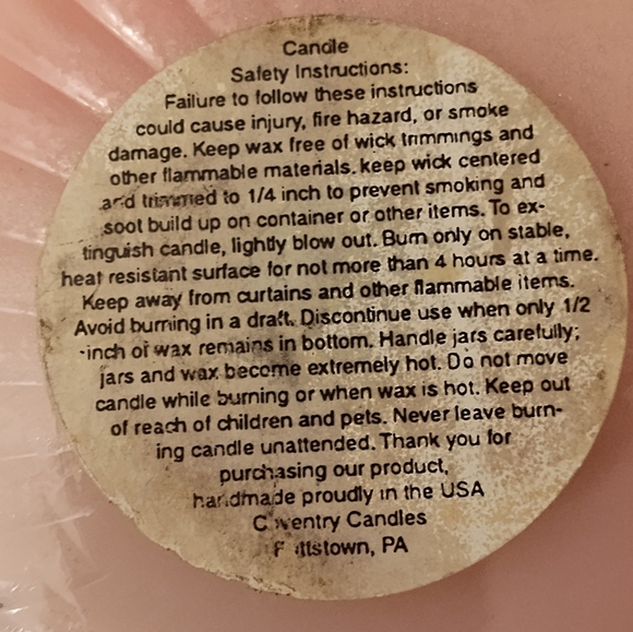 NEW!! COVENTRY CANDLE (Peppermint) - Picture 5 of 5